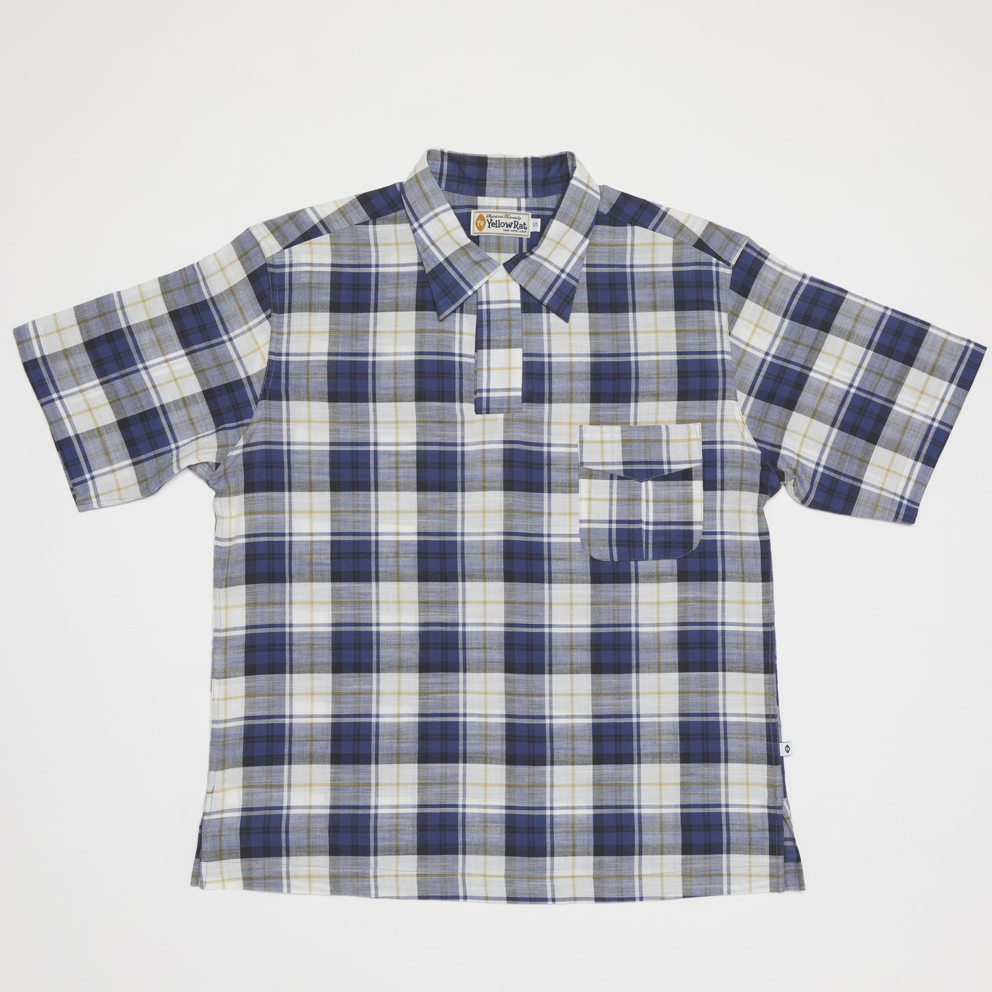 Pull-over Shirt (Purple x White)