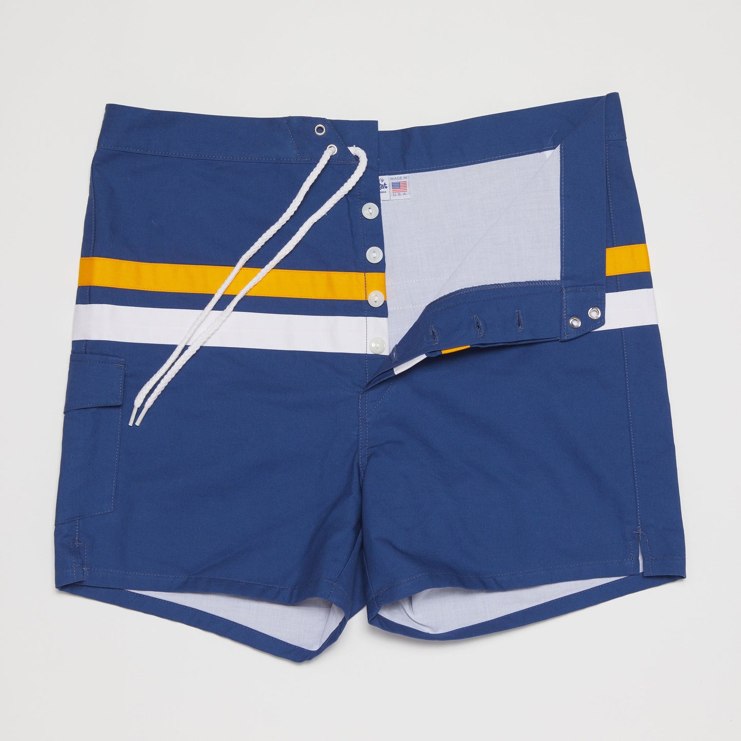 Dual Stripes Trunks (Navy)