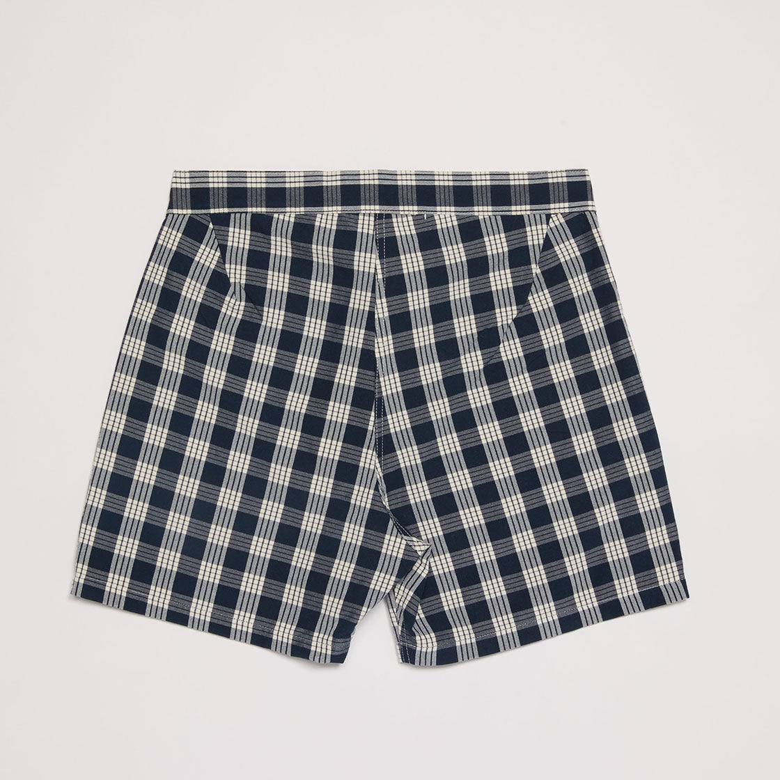 Hawaiian Palaka Trunks (Navy)