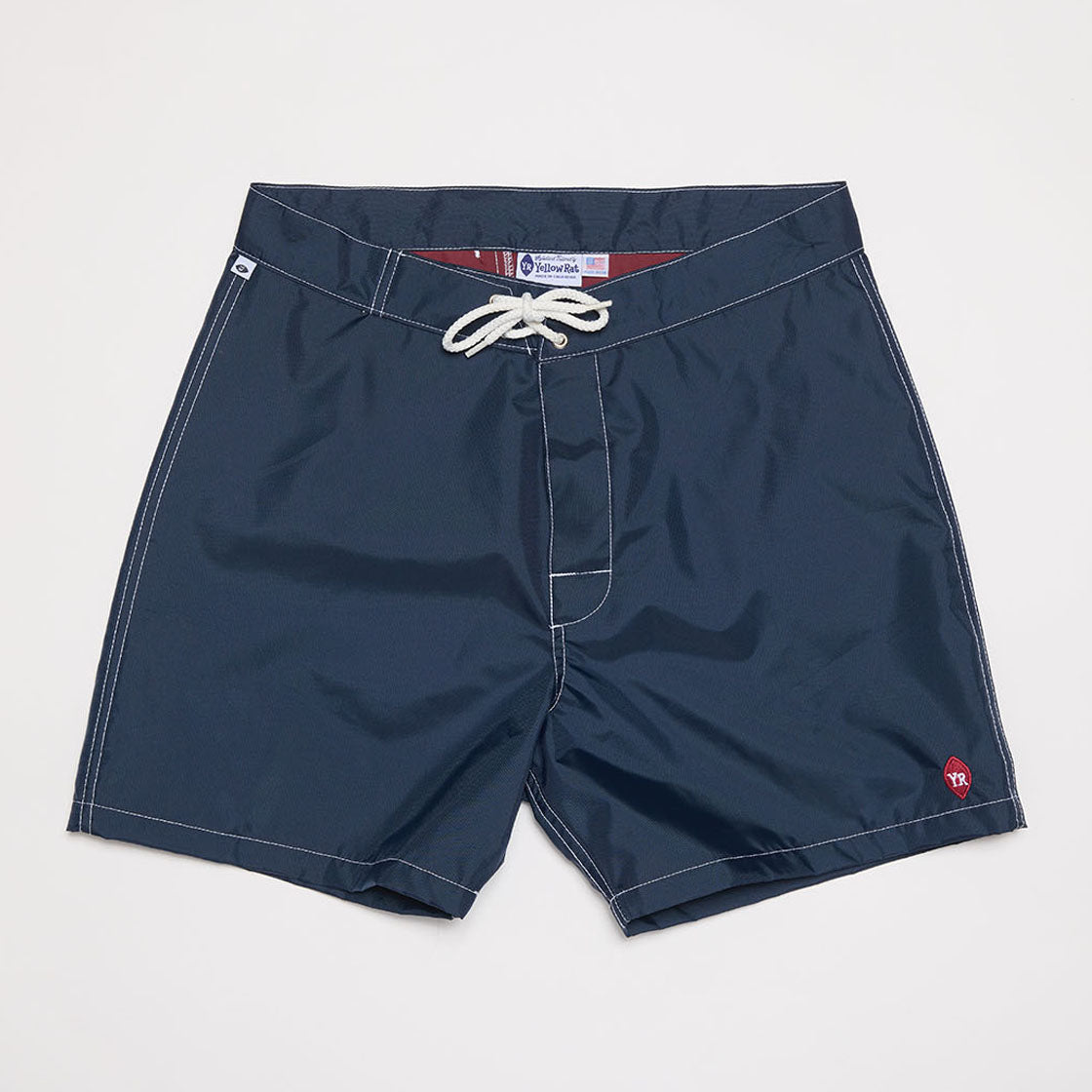 Solid Nylon Trunks (Navy)