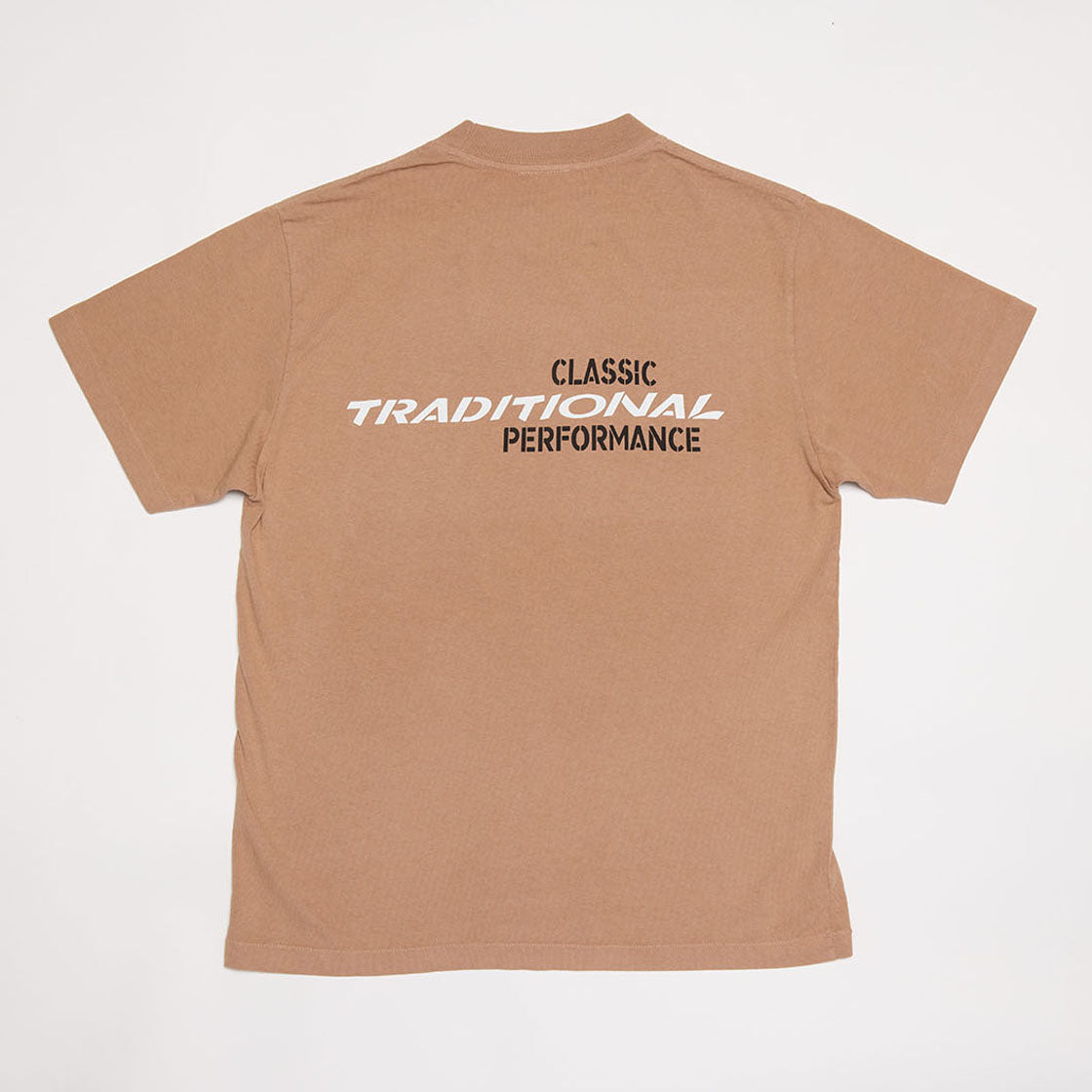 Classic Traditional Performance T-shirt (Taupe)