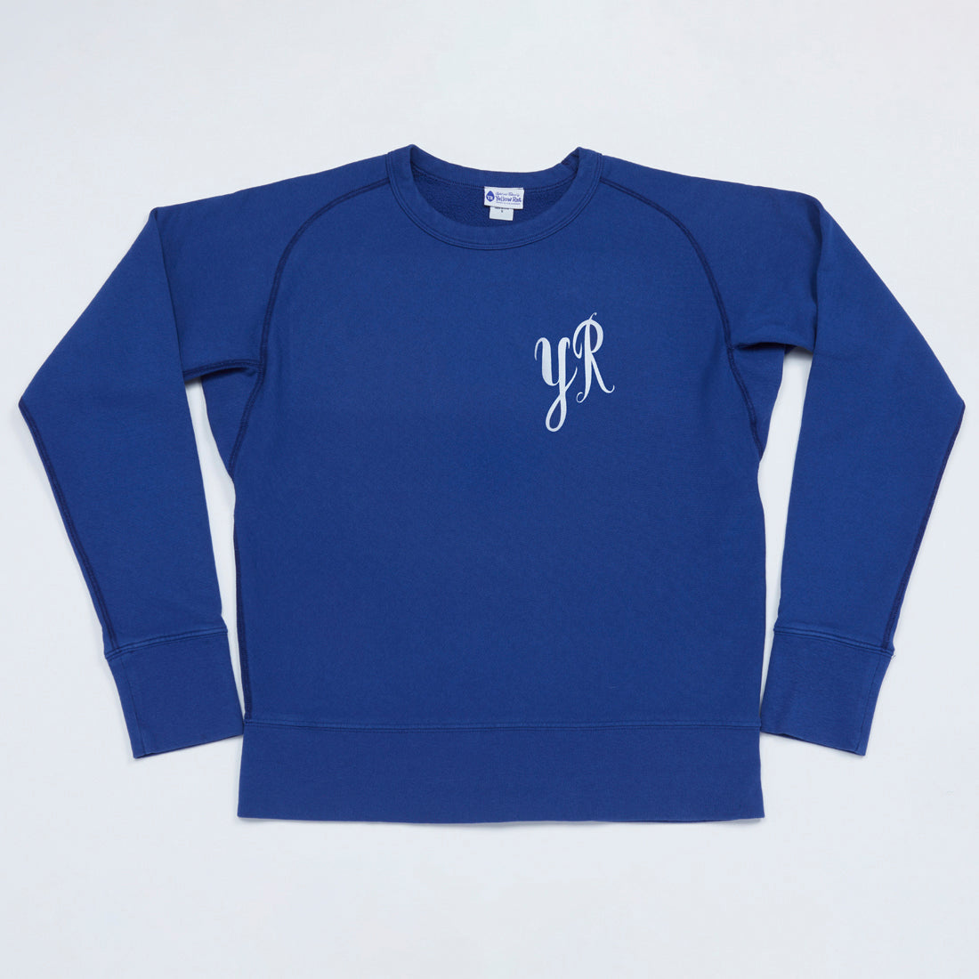 YR by Barry McGee Sweatshirt (Blue) – Yellow Rat Productions