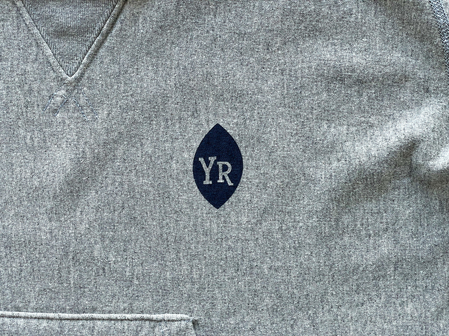 Classic Box Pull-over Hooded Sweatshirt (Heather Gray)