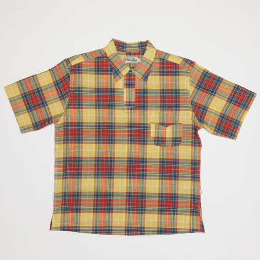 Pull-over Shirt (Red x Yellow)