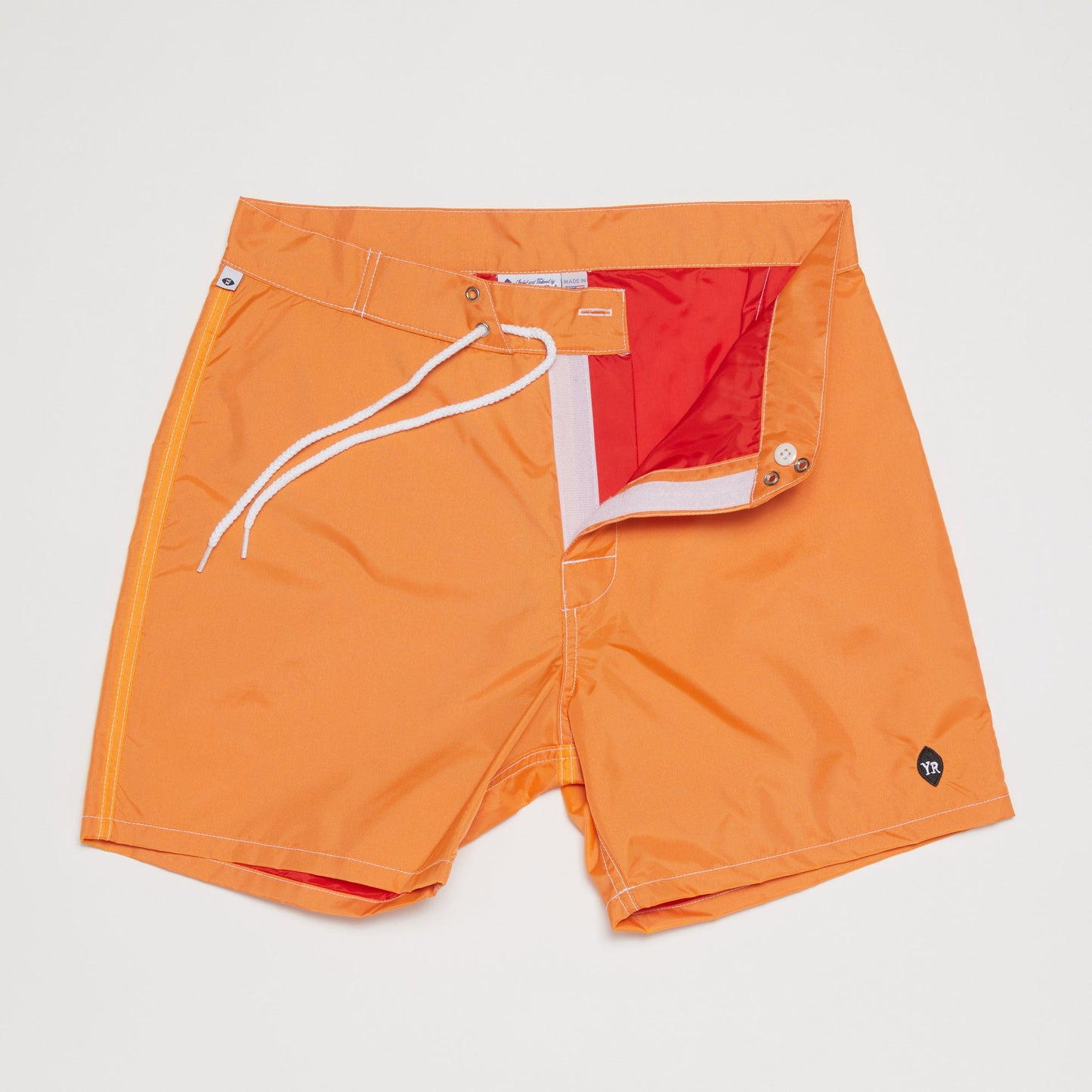 Solid Nylon Trunks (Orange)