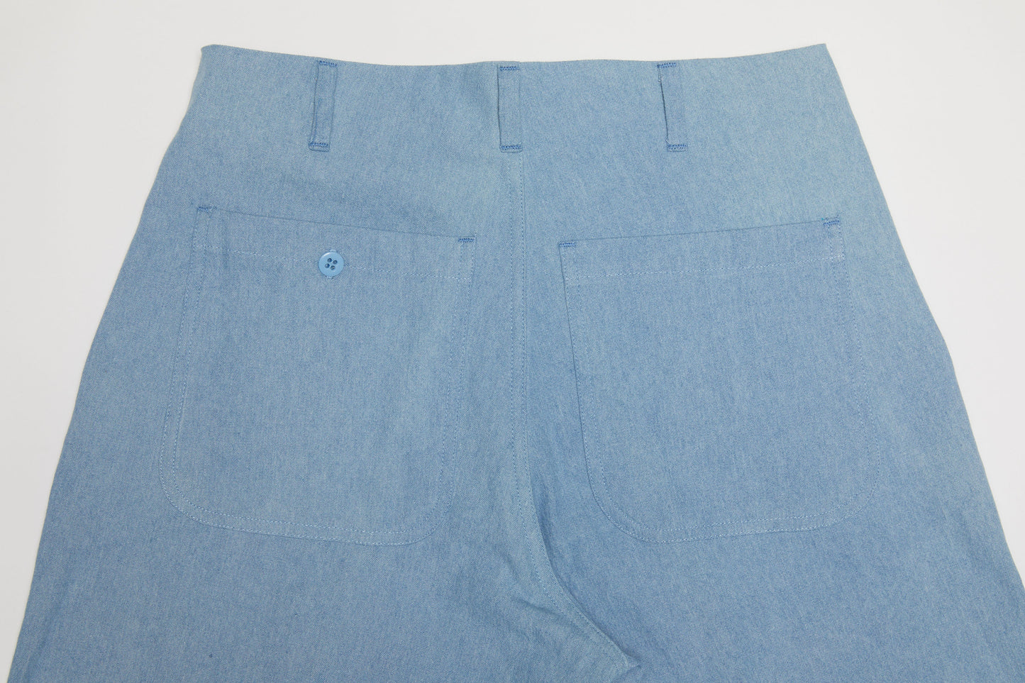 Peg-top Pants (Light Blue)