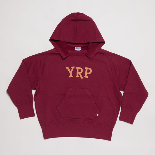Y.R.P. Pull-over Hooded Sweatshirt (Wine)