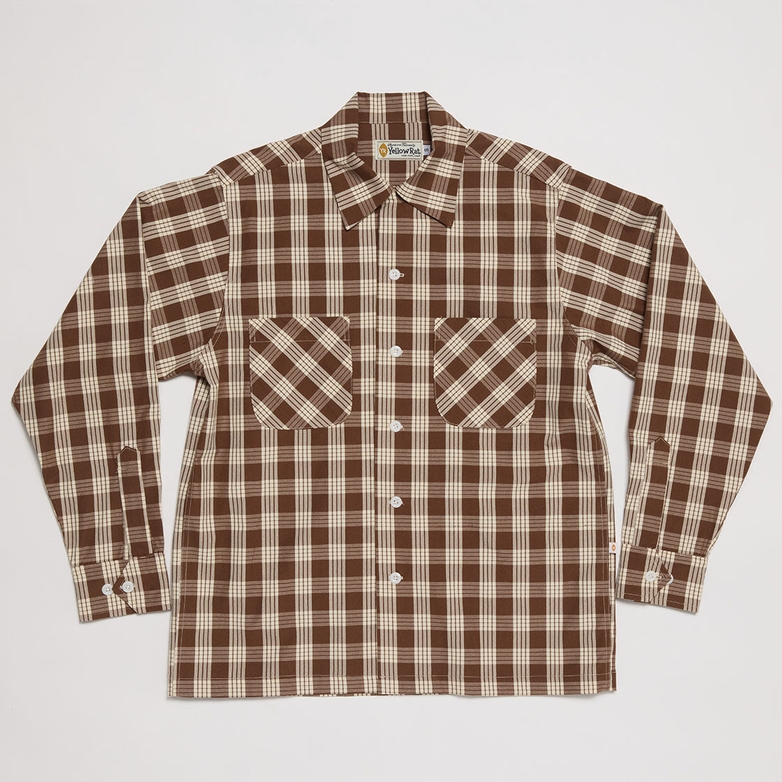 Open Collar Shirt (Nutmeg)