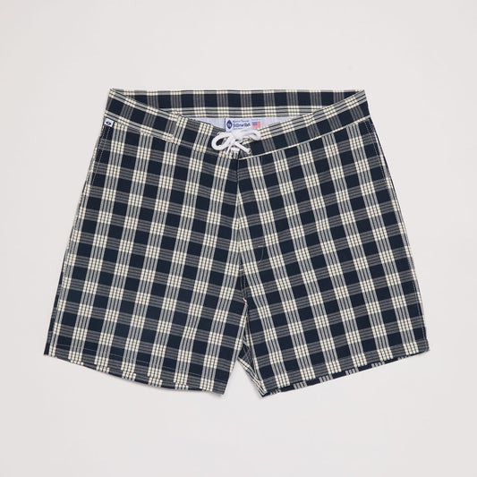 Hawaiian Palaka Trunks (Navy)