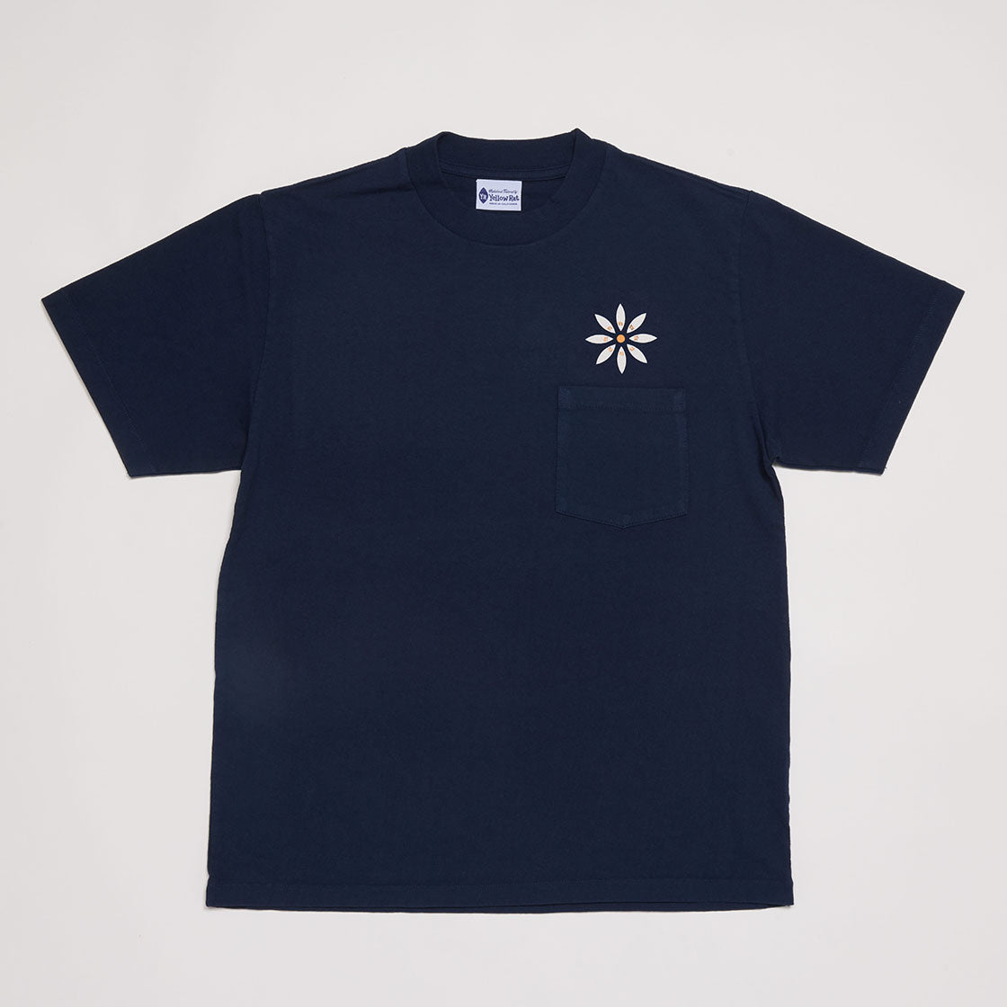 Flower T-shirt (Navy)