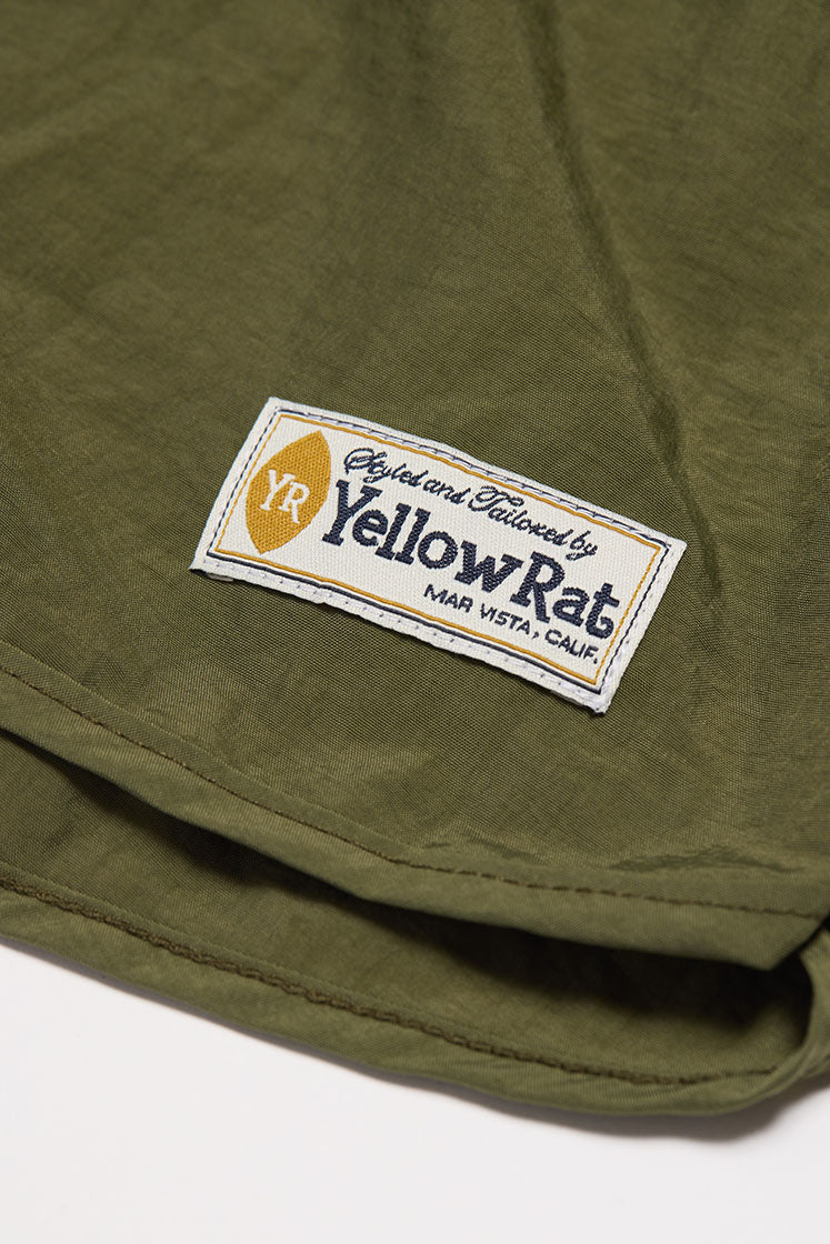 Athletic Army Shorts (Olive)