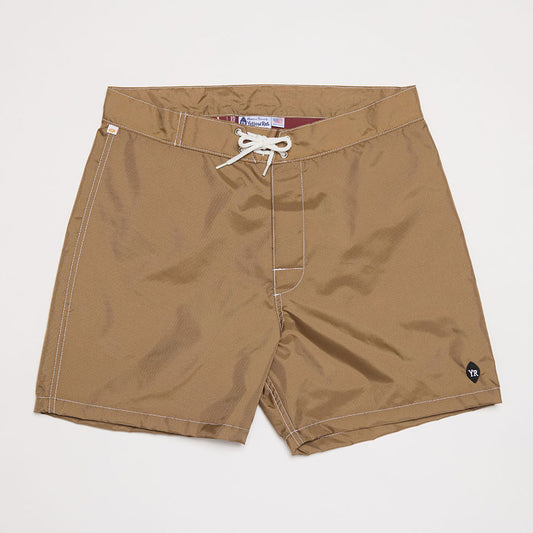 Solid Nylon Trunks (Tan)