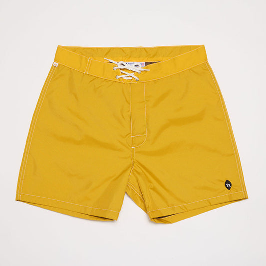 Solid Nylon Trunks (Saffron)