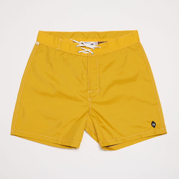 Solid Nylon Trunks (Saffron) – Yellow Rat Productions