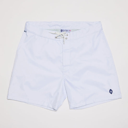 Solid Nylon Trunks (White)