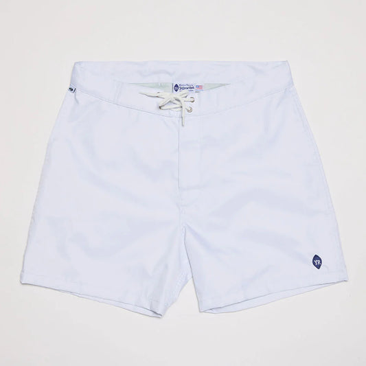 Solid Nylon Trunks (White)