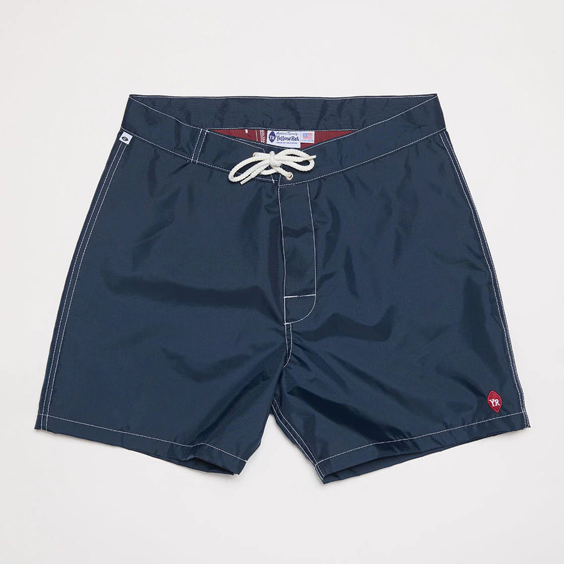 Solid Nylon Trunks (Navy)