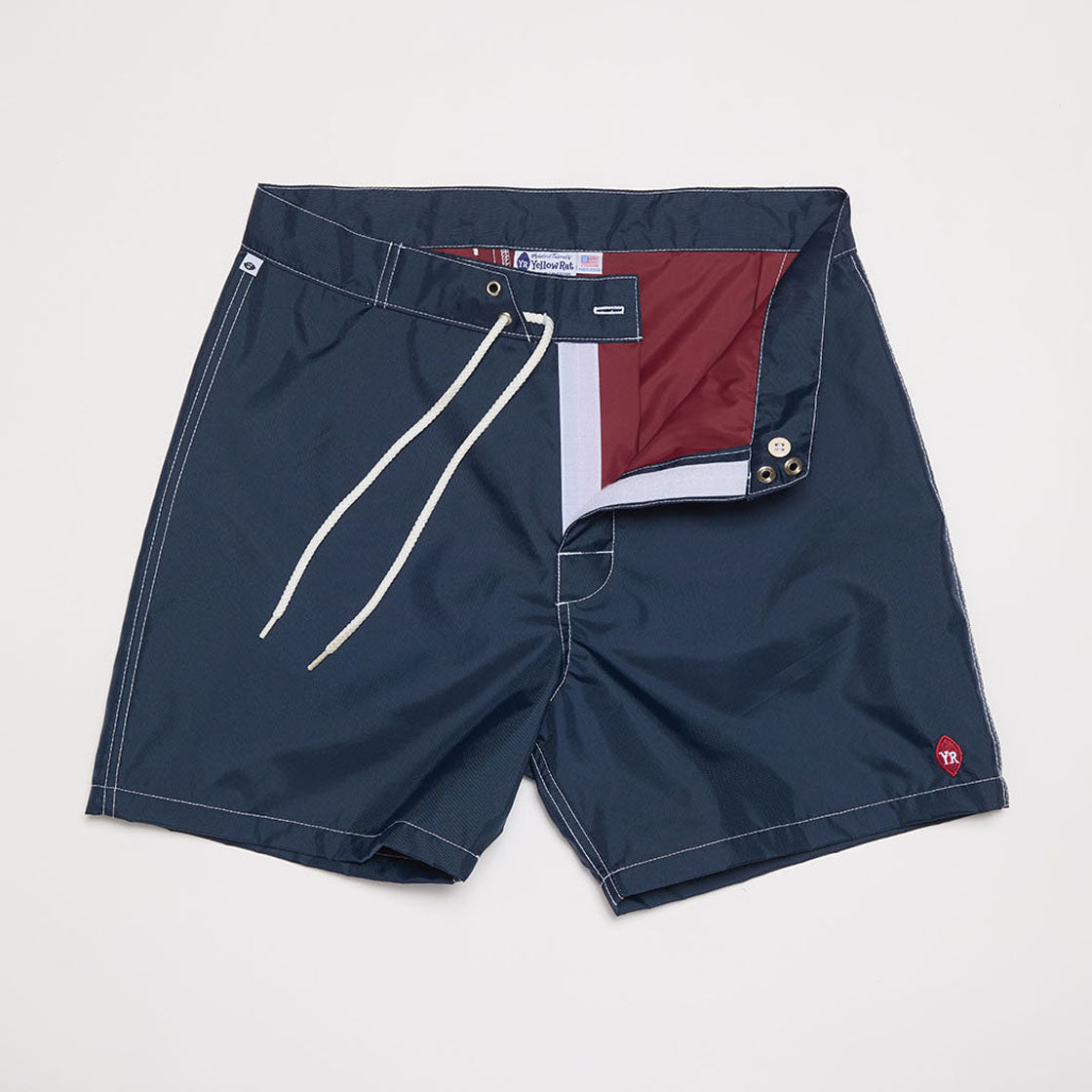 Solid Nylon Trunks (Navy)