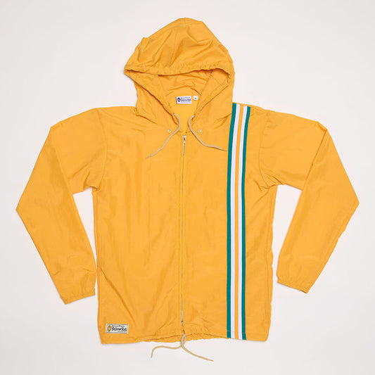 Hooded Nylon Jacket (Mango)