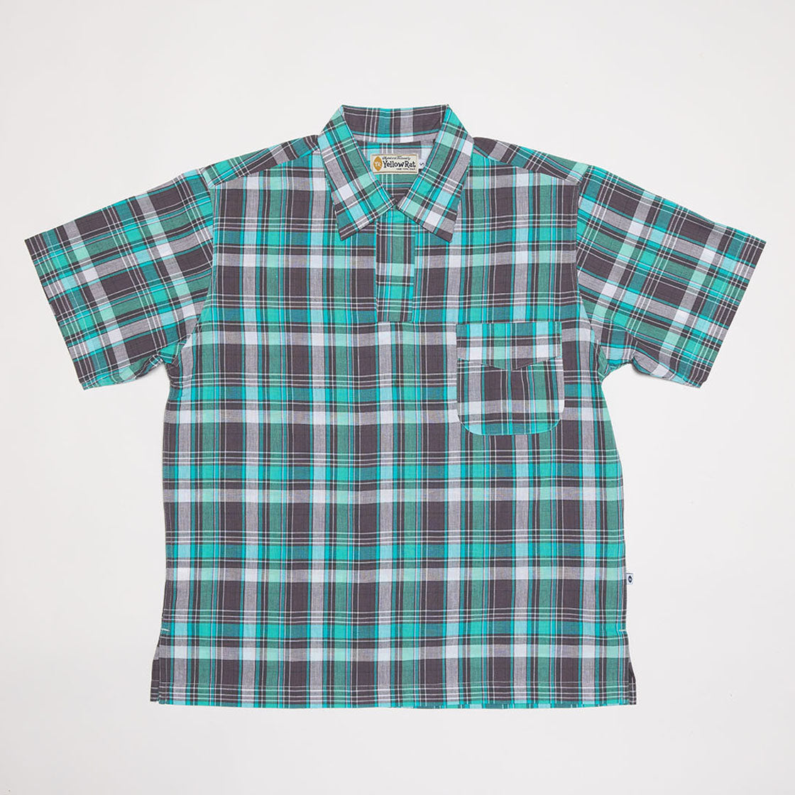 40s Pull-over Shirt (Green x Black)