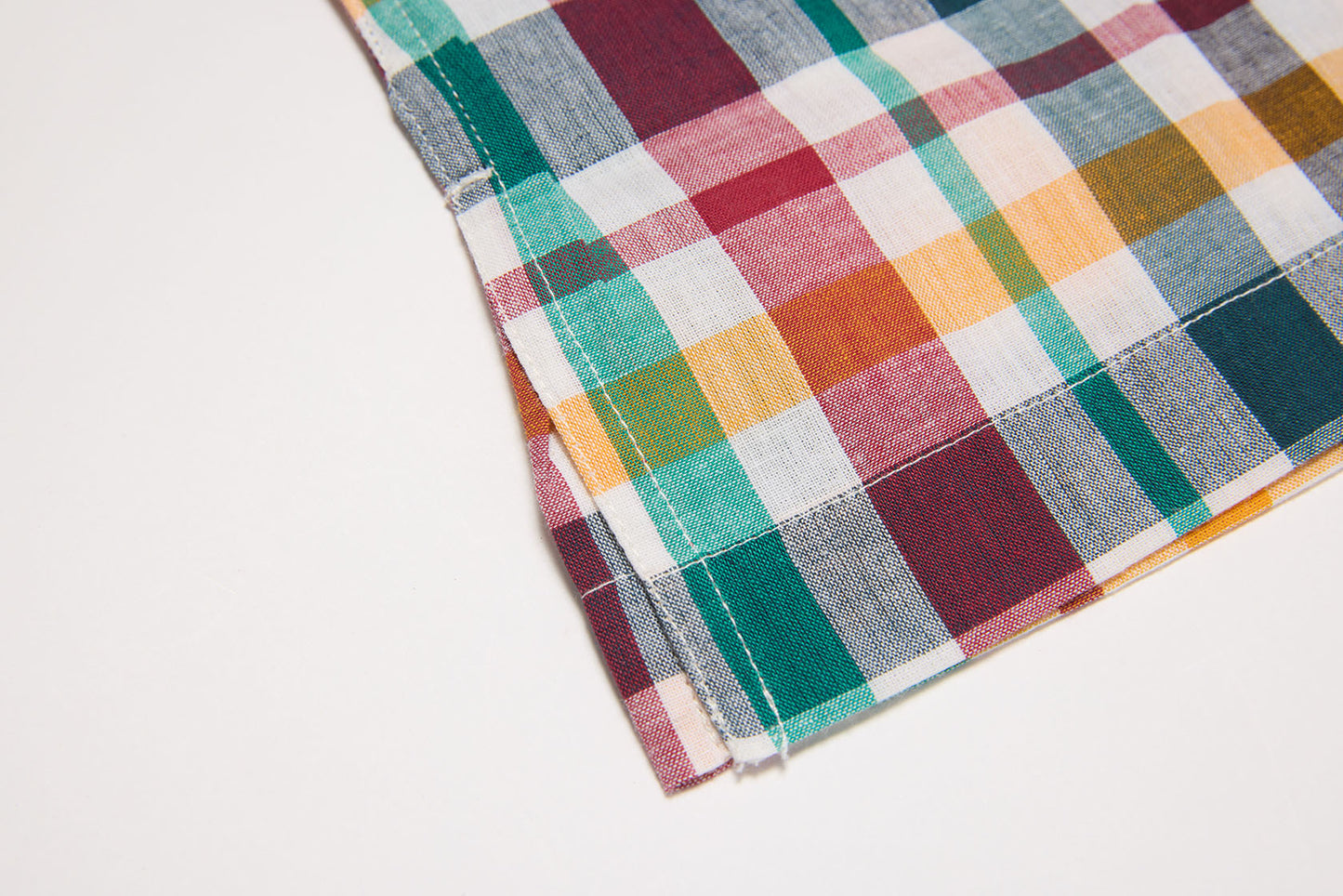 40s Pull-over Shirt (Wine x Yellow)
