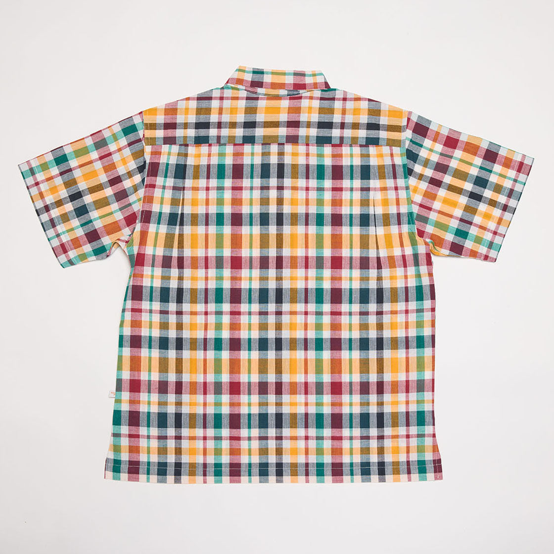40s Pull-over Shirt (Wine x Yellow)