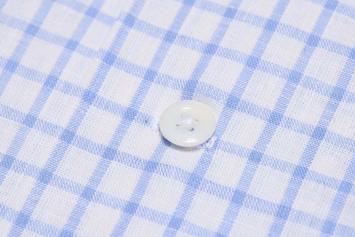 50s Round Collar Shirt (Blue)