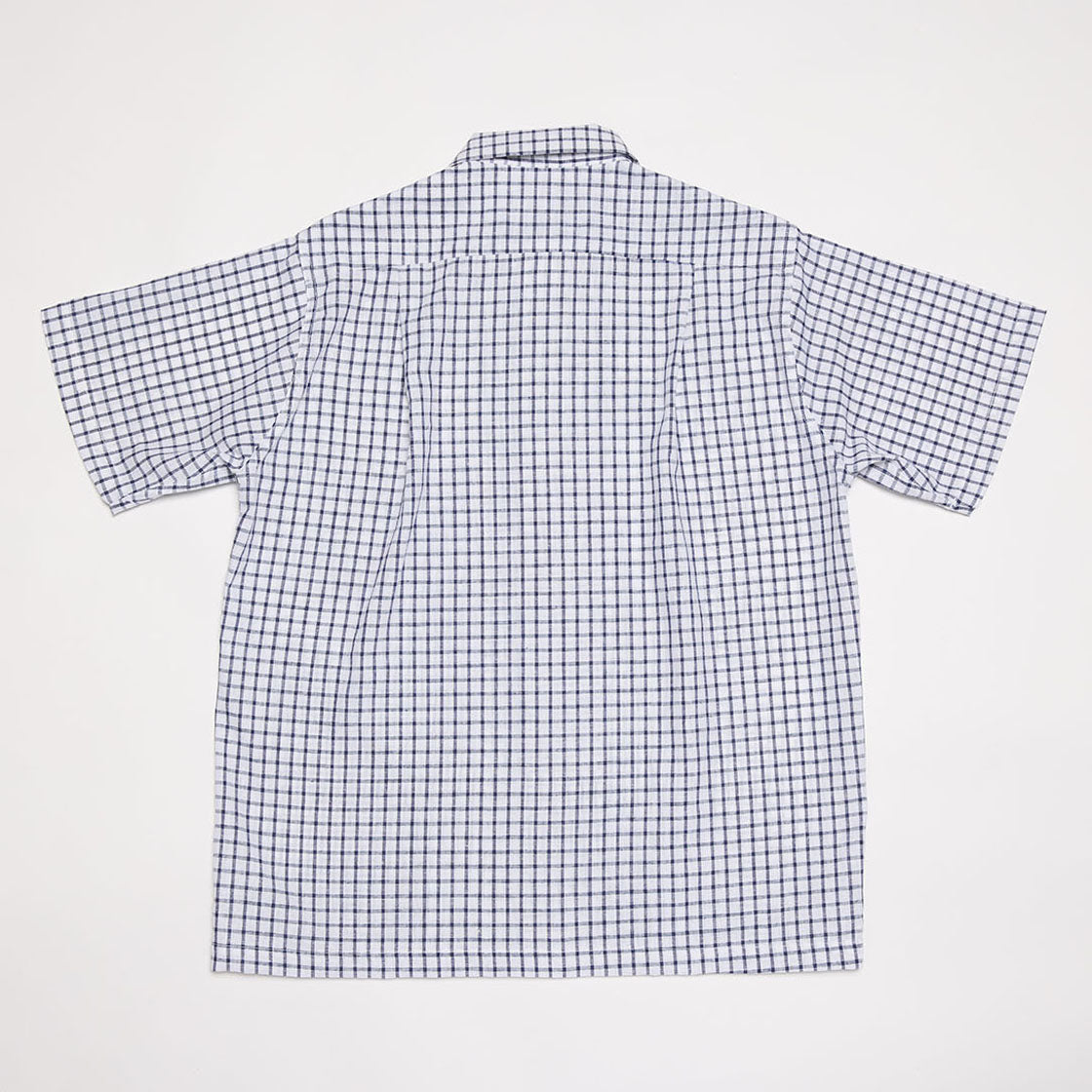 50s Round Collar Shirt (Navy)