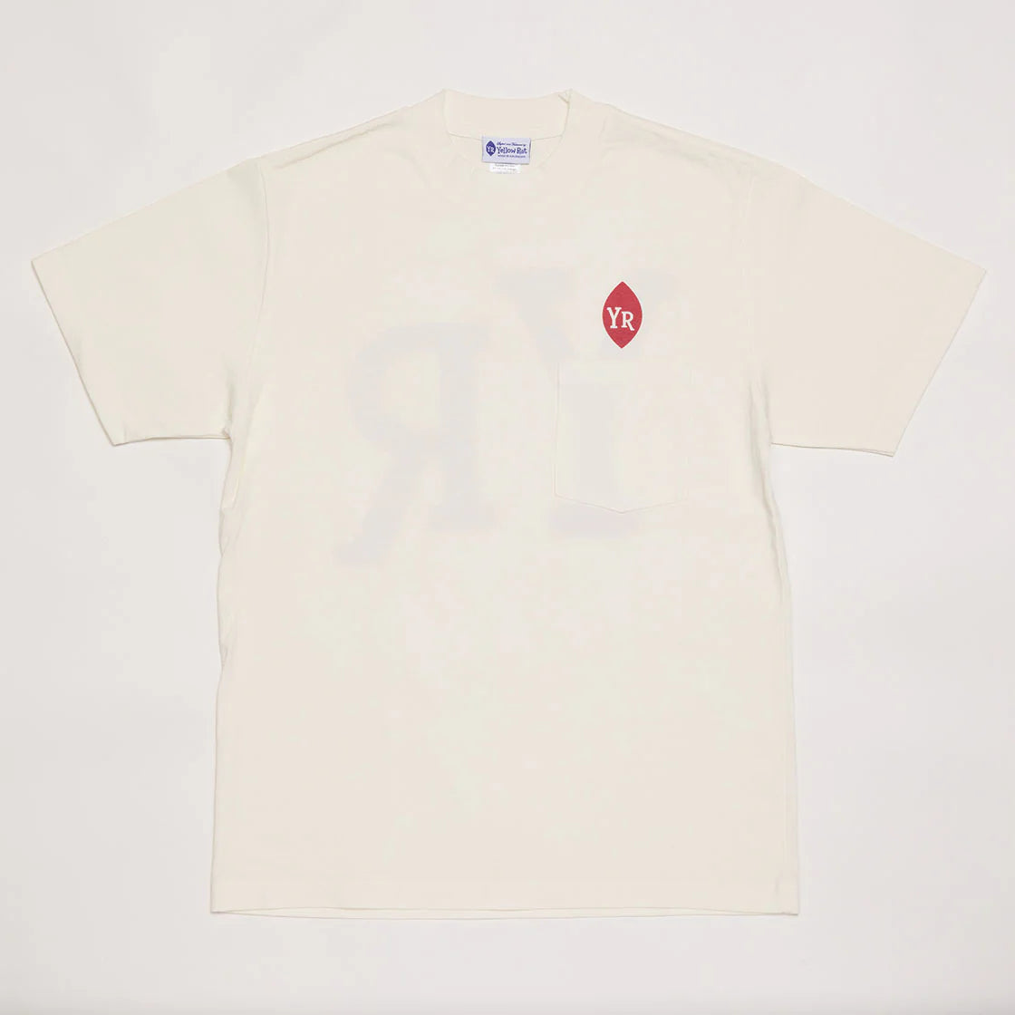 YR on Back T-shirt (White/Wine)