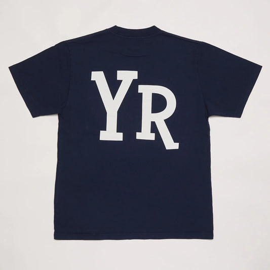 YR on Back T-shirt (Navy/White)