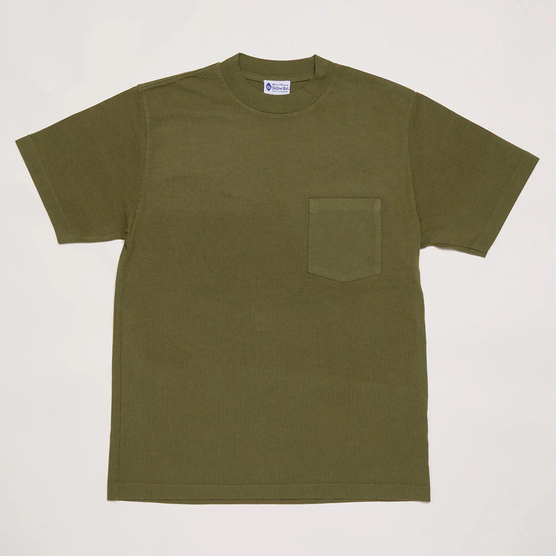 Blank Pocket T-shirt (Olive)
