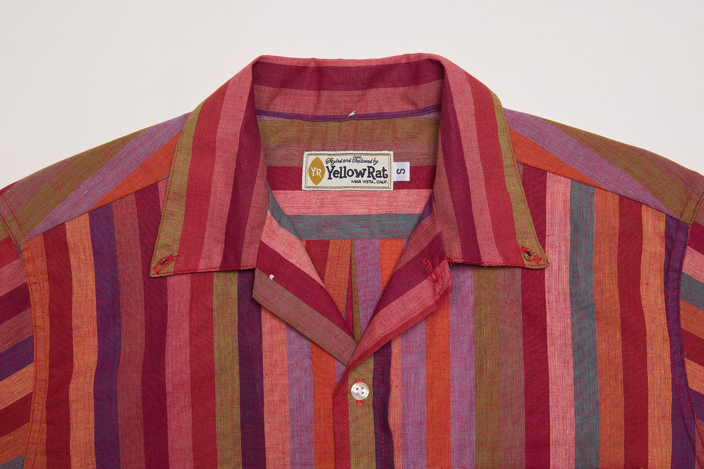 Convertible Collar BD Shirt (Red)
