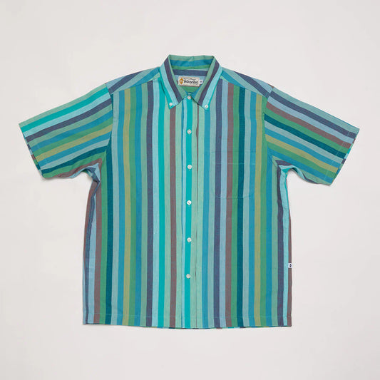 Convertible Collar BD Shirt (Azure)