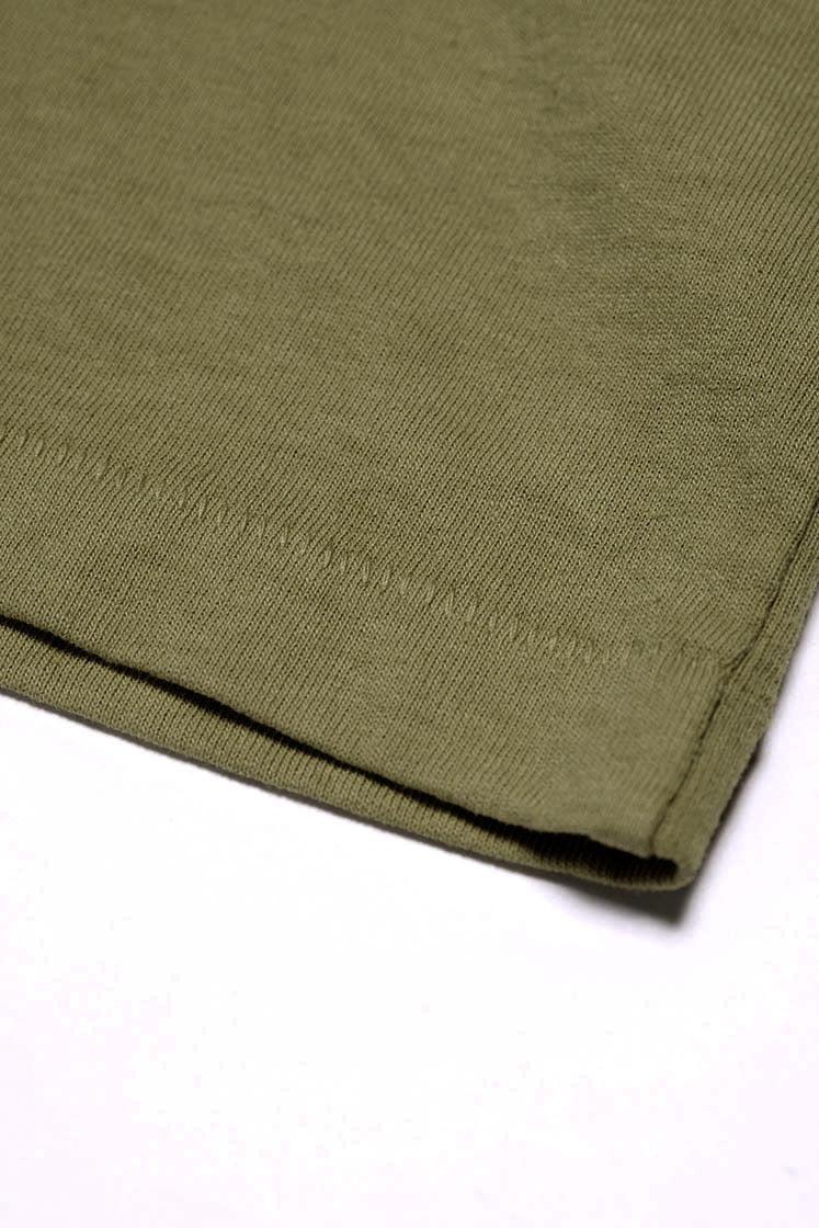 Blank Pocket T-shirt (Olive)