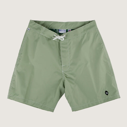 Solid Nylon Trunks (Sage)