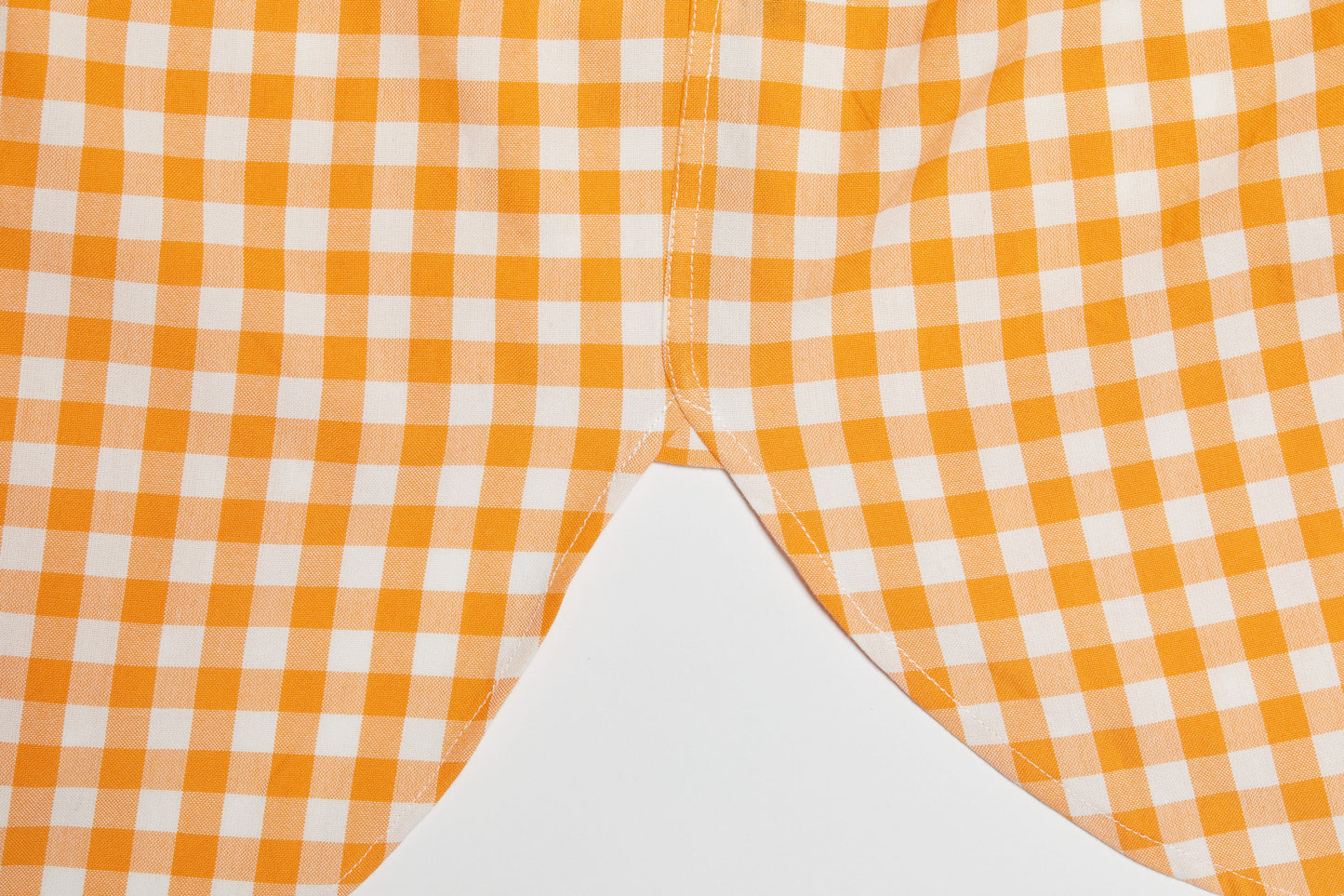 Pull-over Button-down Shirt (Orange)