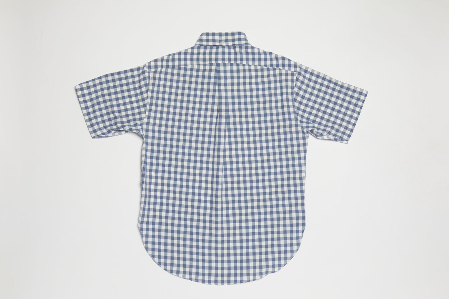 Pull-over Button-down Shirt (Blue)
