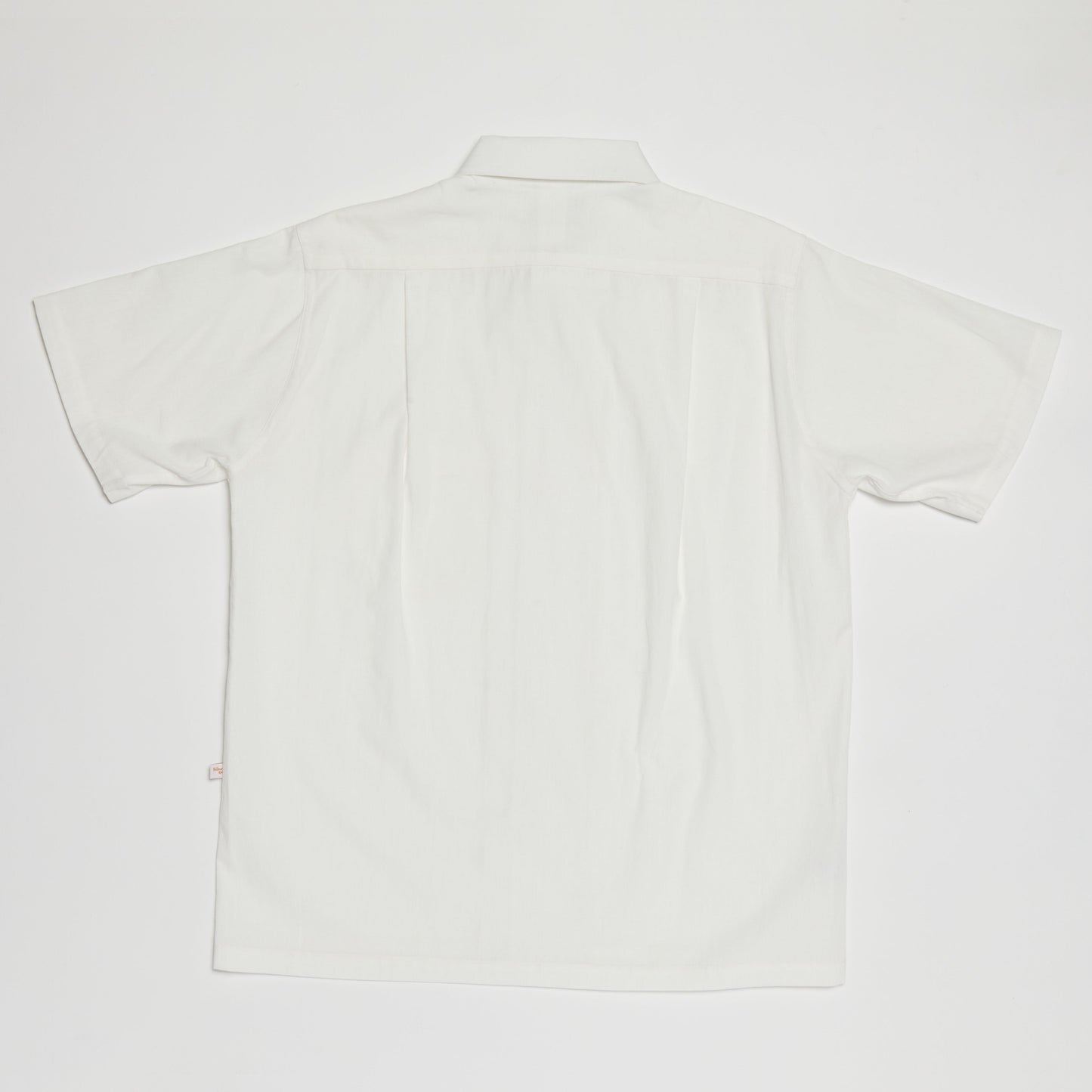 Round Collar Shirt (White)