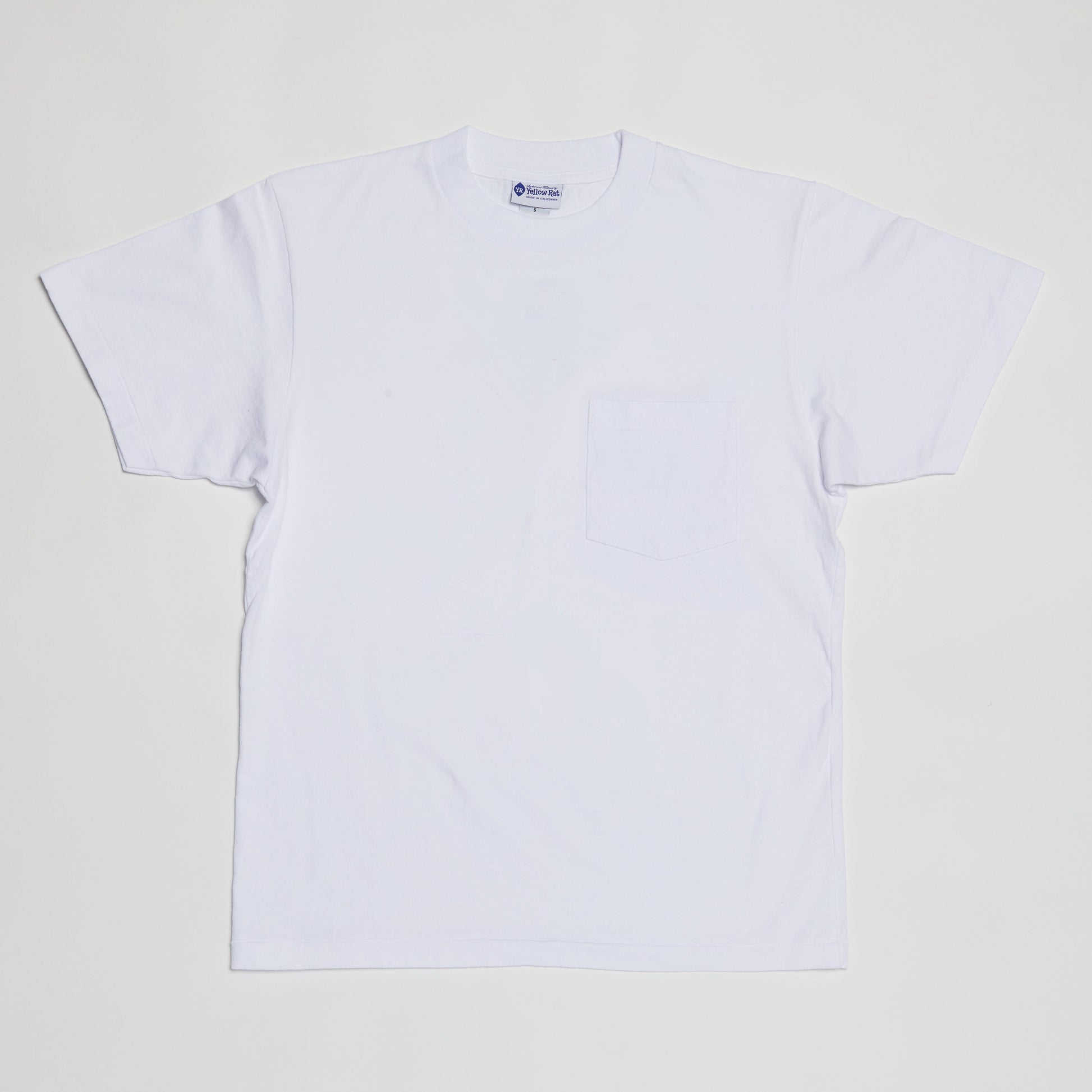Pocket T-Shirt IV (White) Yellow Rat – Productions