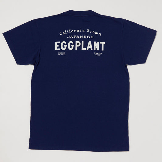 Japanese Eggplant T-shirt (Navy)