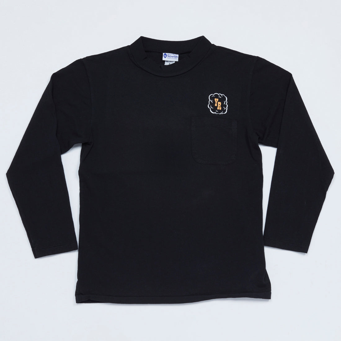 Little Tokyo Surf Club Mock Neck Long Sleeve Tee (Black)